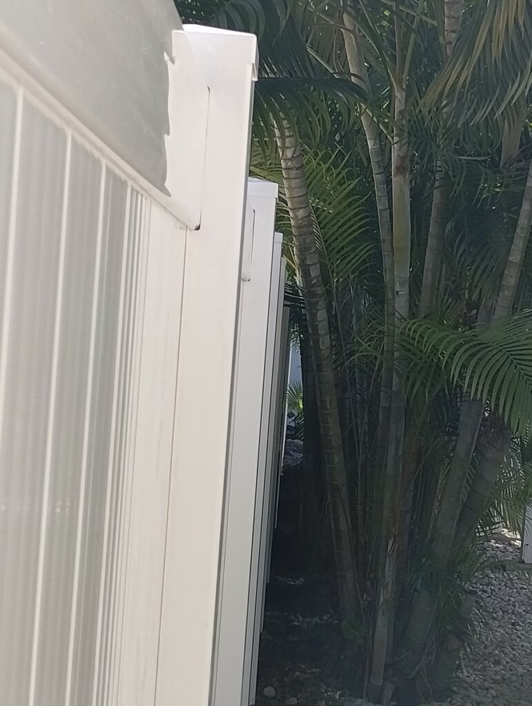Tampa Vinyl Privacy Fence Installation
