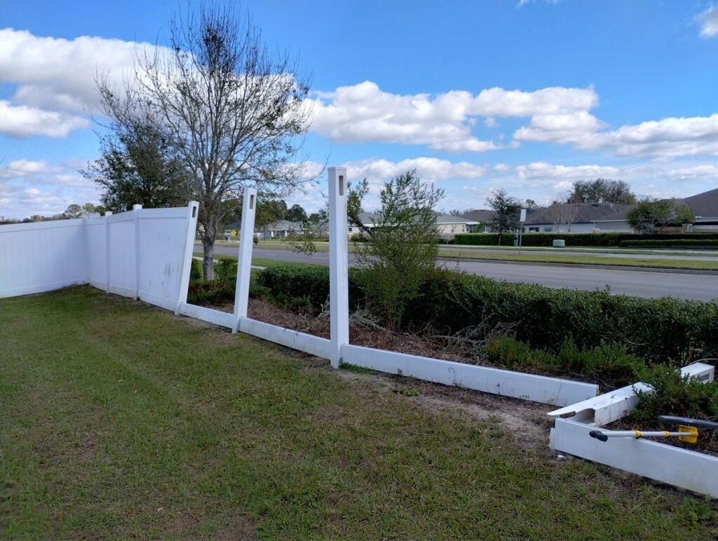 Vinyl Fence Repair Wesley Chapel
