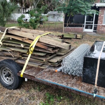 White Vinyl Privacy Fencing project in Pasco County, Wesley Chapel